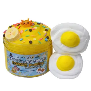 Axolotl’s Egg-cellent Banana Pudding Icee and Clay Kit Slime Scented Banana
