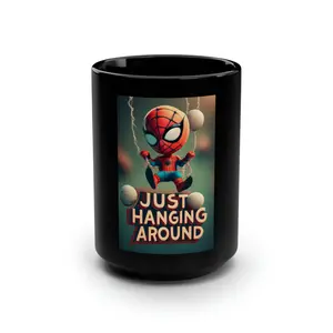 Spiderman inspired 15oz mug