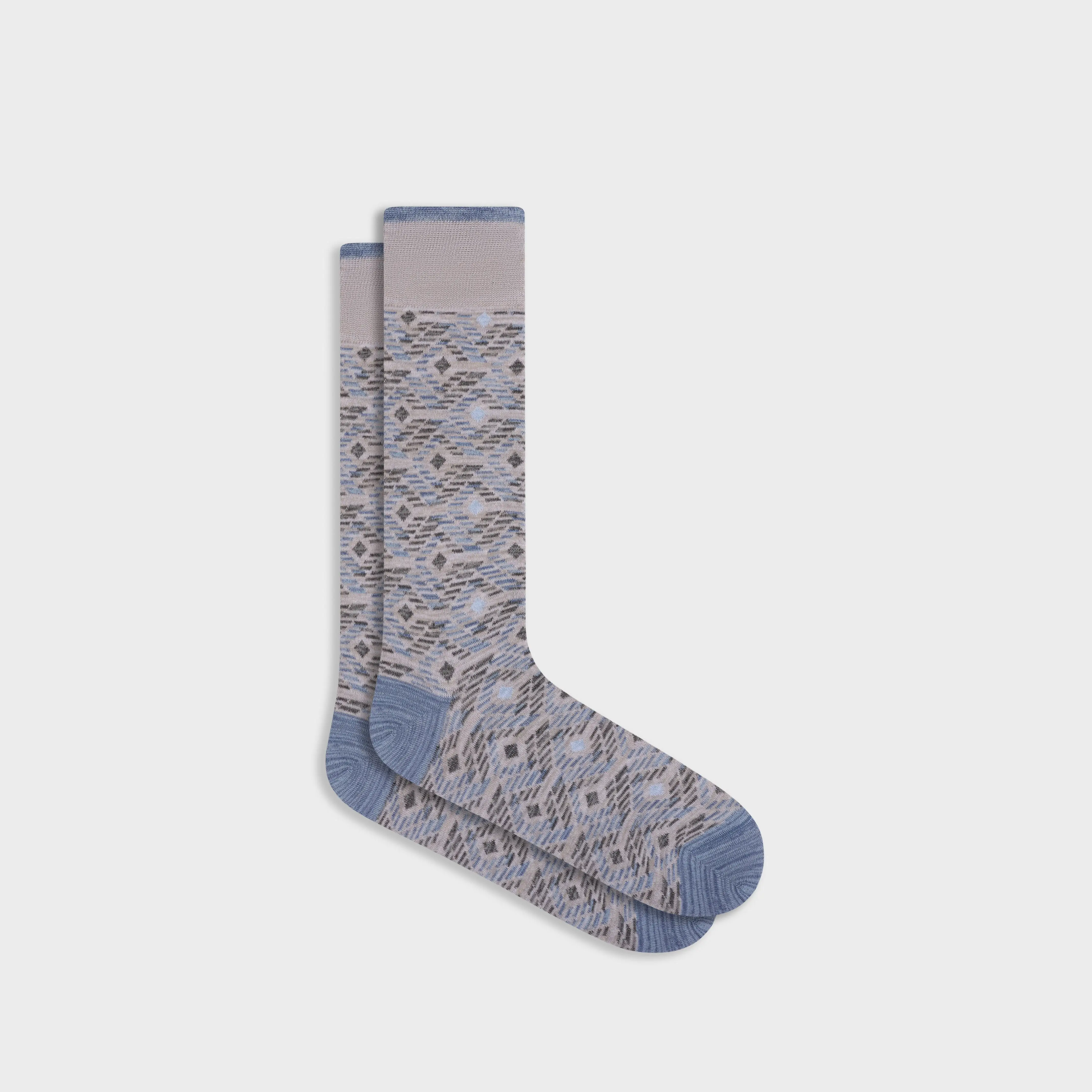 Geometric Mid-Calf Socks