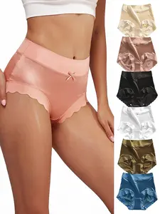 Antibacterial Cotton Crotch Period Underwear – No Wedgie, No Roll, Full Hip Coverage. Tested effective. #seamlessantibacterial #cottonunderwear #hiphugger