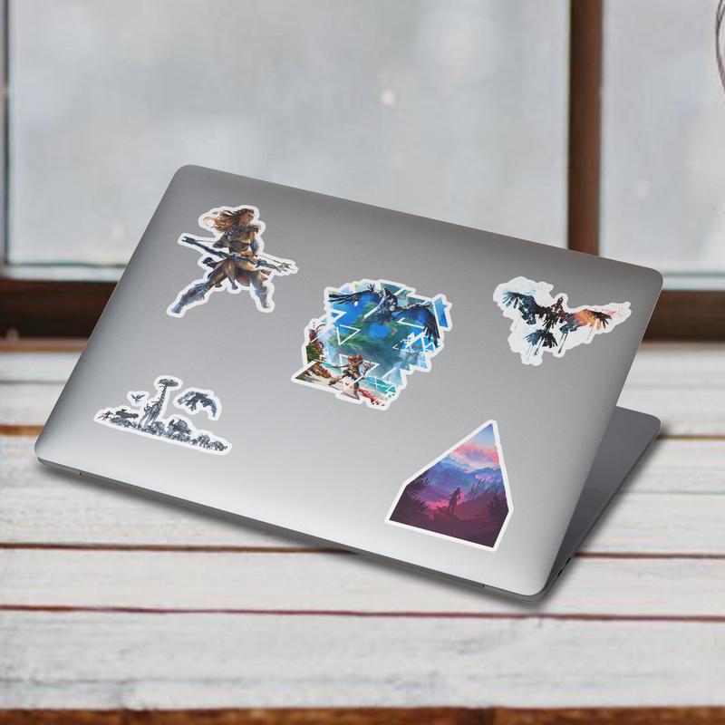 Stickers 20 Pcs per Pack Horizon Waterproof Zero Colorful Dawn Laptop Aesthetic Vinyl Bike Bumper Car Luggage Skateboard Water Bottle Guitar