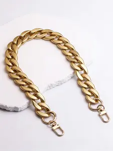 Double Color Bag Chain Acrylic Material, Fashion Handbag Accessory, Durable Elegant Design, Perfect Daily Use Choice