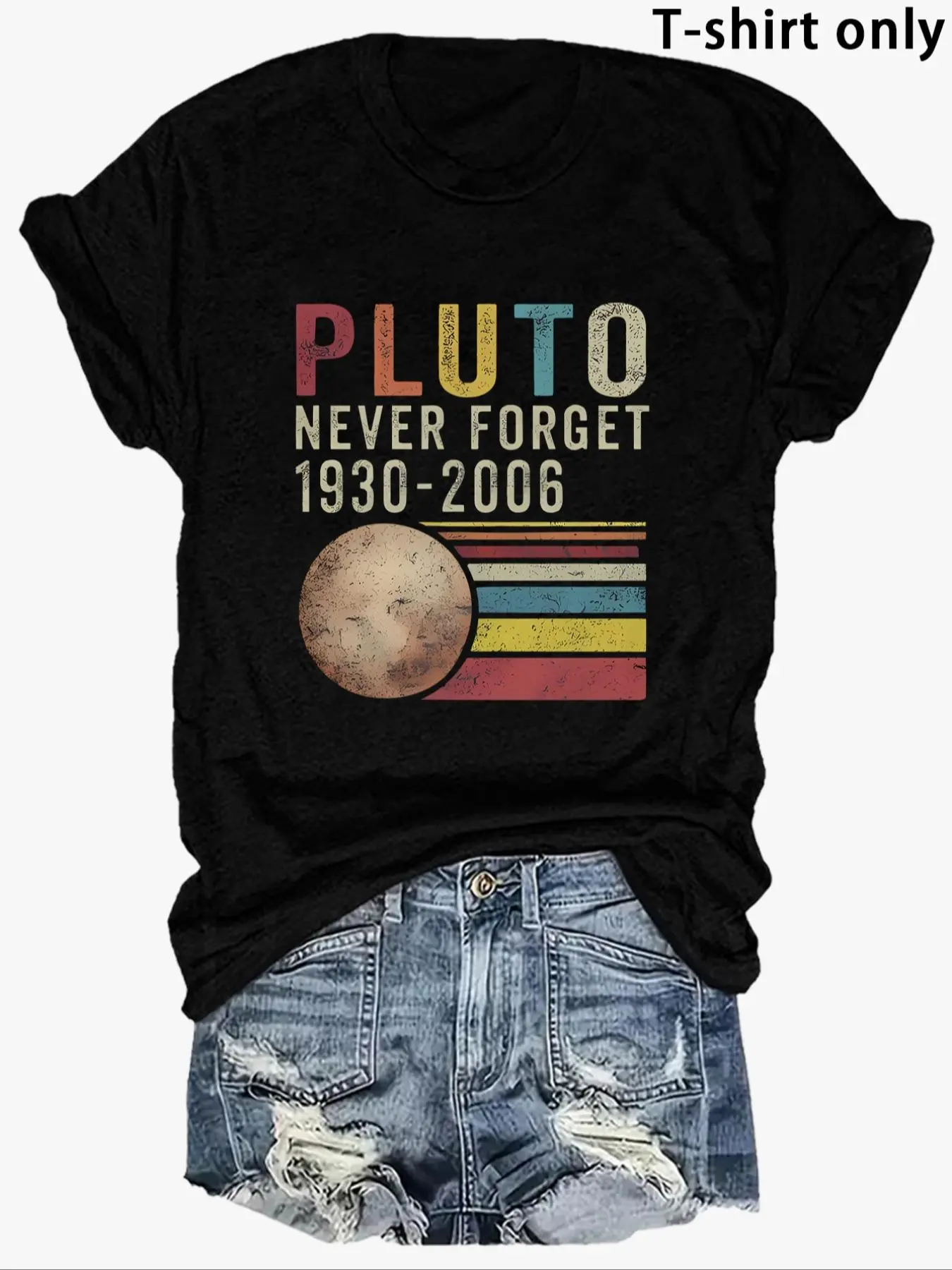 Women's Letter Graphic Round Neck Tee Tops, Letter Printed Tee, Fashion Casual Fitted Fit Short Sleeve T-shirt for Daily Everyday Outdoor Wear, Ladies Summer Clothes, Breathable Medium Womenswear