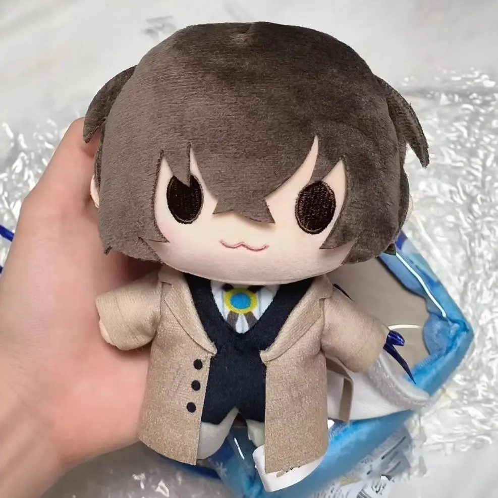 20cm Anime Osamu Dazai Plush Doll Bungou Stray Dogs Nakahara Chuya Cosplay Cute Soft Stuffed Toy For Anime Fans