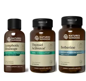 Depuff Trio: Lymphatic Drainage, Berberine, Thyroid Activator