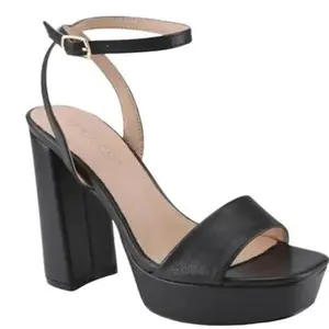 Belovely Elegant and Stylish AVA-21 Platform Heels for Women, Chunky Heel and Strappy Sandals, Open Toe Design for Wedding Work Party Dress Shoe Girl Footwear Walking Shoes Summer Kitchen Comfort Soft Suede Decor High Heels Fashion Elegant Classy Elegant