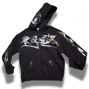 Chrome Design Zip Up