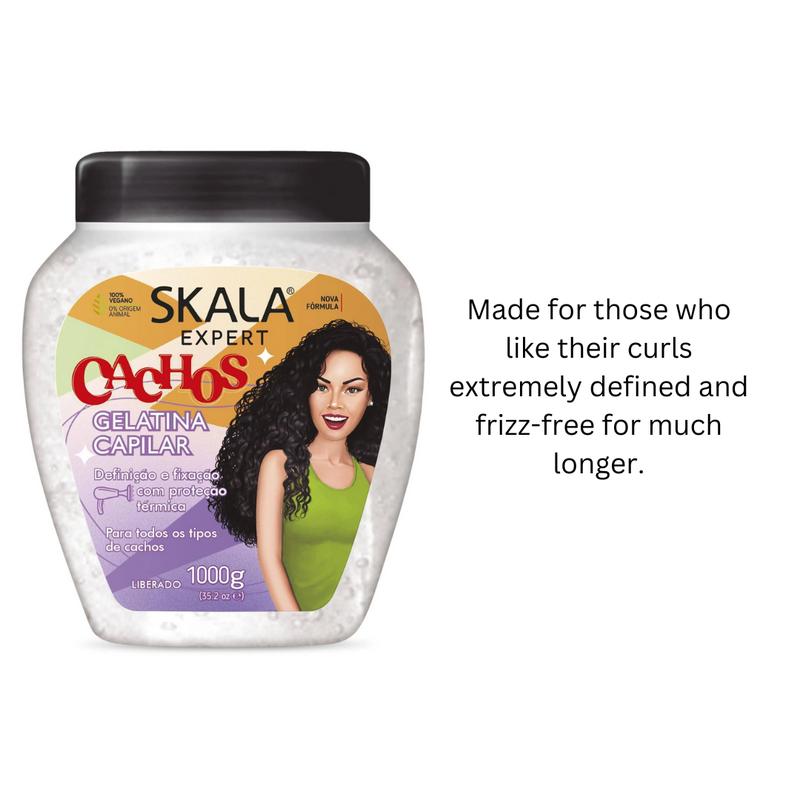 Skala + Samba Hair Jelly - Curl Defining, Frizz-Fighting Magic 1000g