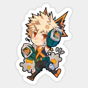 Bakugo Sticker