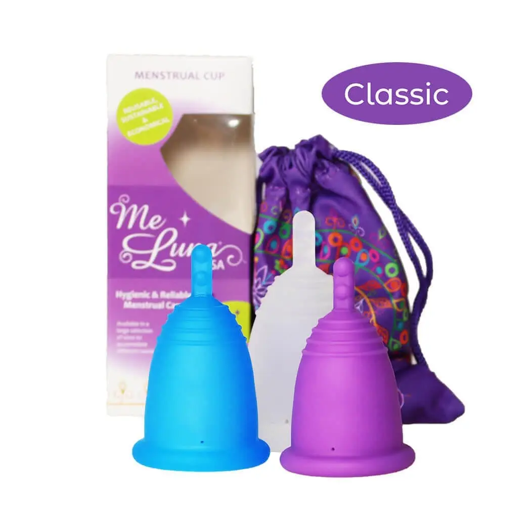 Me Luna Menstrual Cup -Me Luna-, Stem Handle, Classic