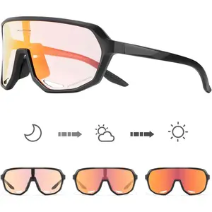 Photochromic Cycling Glasses for Men Women Mountain  Sunglasses  Goggles UV Protection K63
