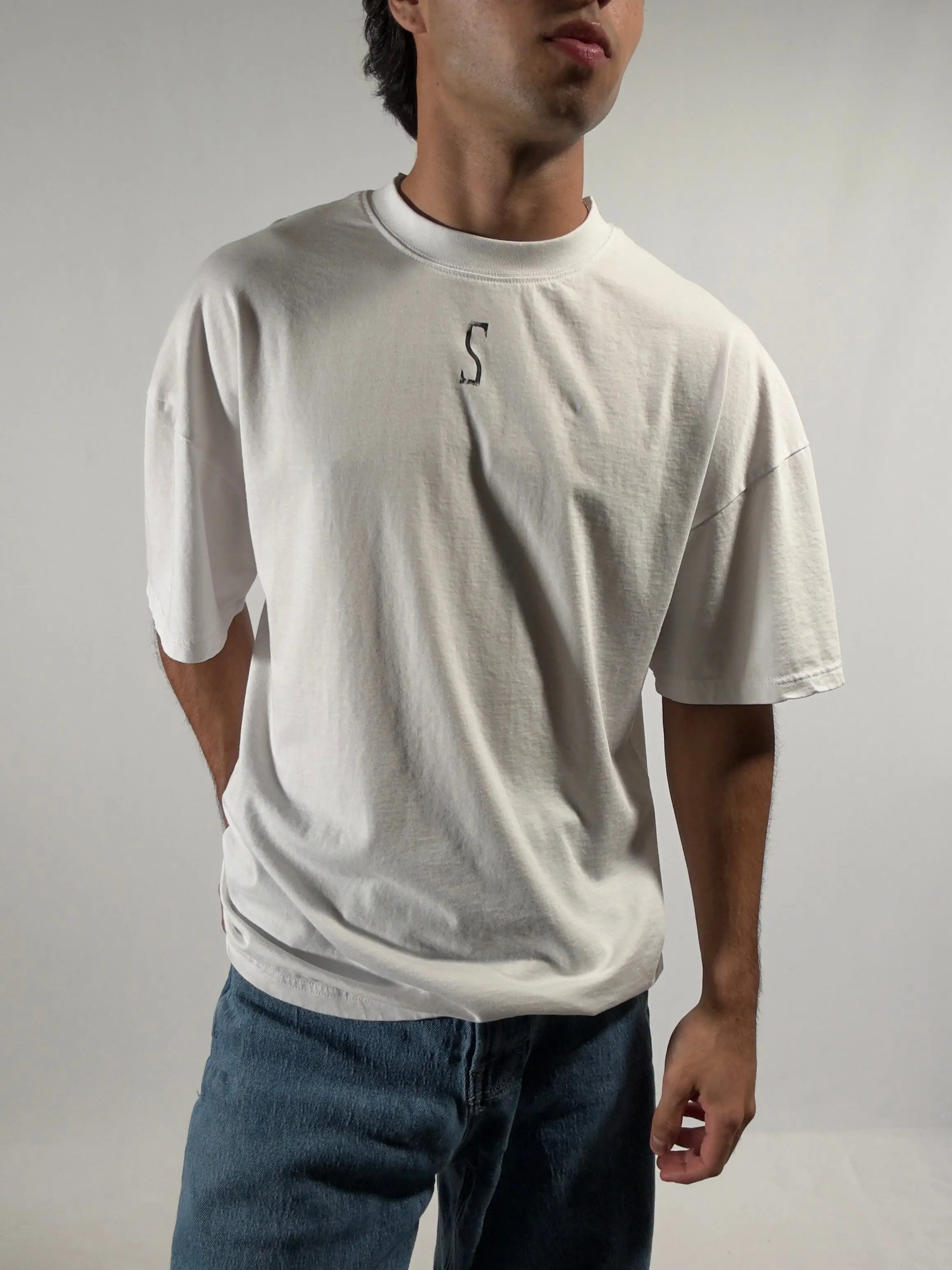 DROP 4 - Premium 200 GSM Heavyweight Bamboo - Loose Fit Gym Tee