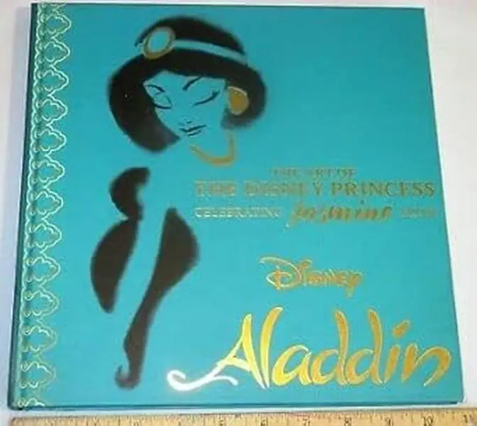 Special Edition Hardcover Children's English Book - Disney Princess Jasmine Celebration from Aladdin, Pastel Illustrated Pages for Kids' Children's Literature & Art, Illustrated Pages Children's Literature & Art