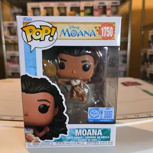 Funko Pop Disney Moana Leaping #1750 Entertainment Earth Exclusive