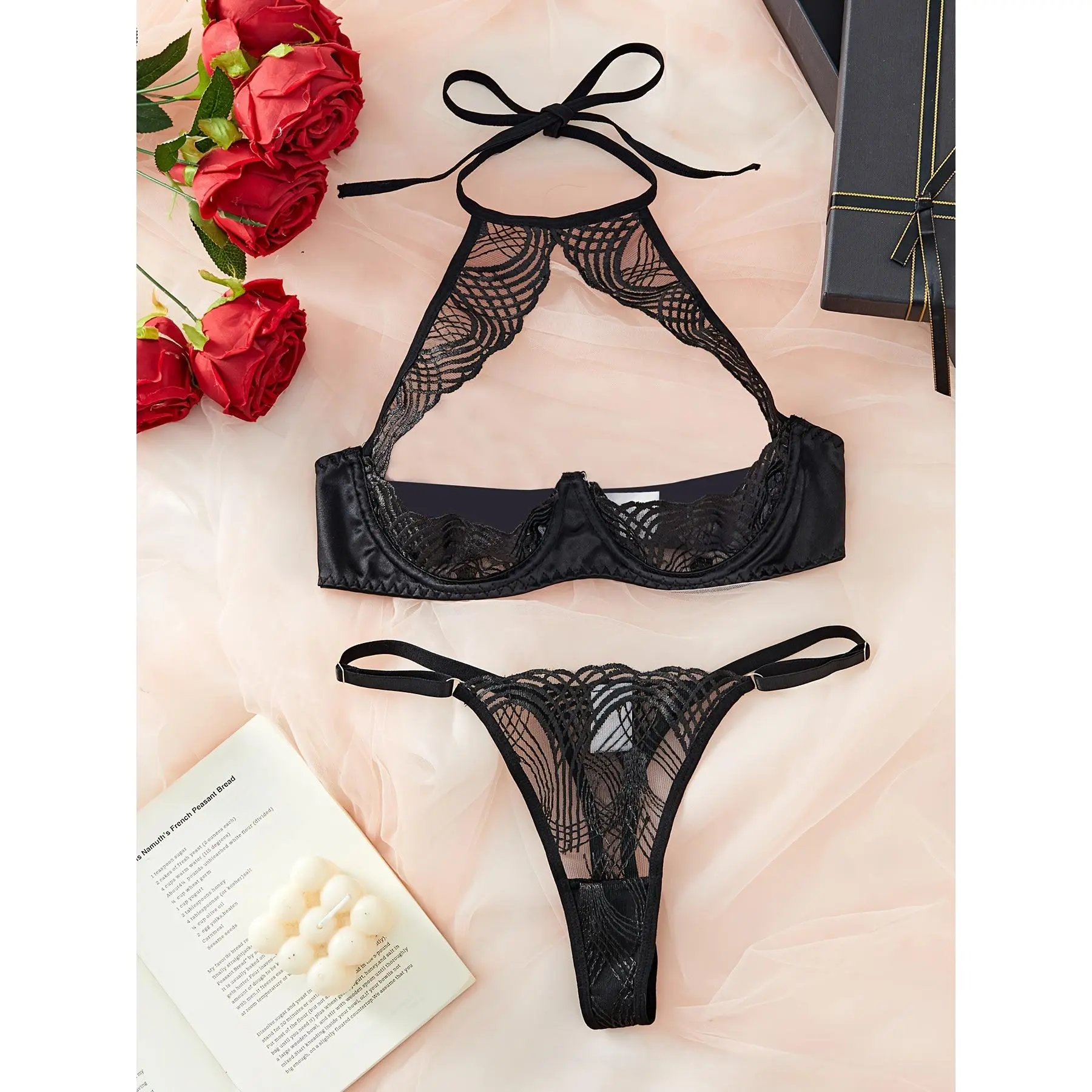 sexy lingerie se Amazon.com: WONGKCDD Lingerie Sexy Lingerie For Women Plus Size Sexy Plus  Size Lingerie Sets For Curvy Women Crotchless Panties Se : Clothing, Shoes  & Jewelry main image 0