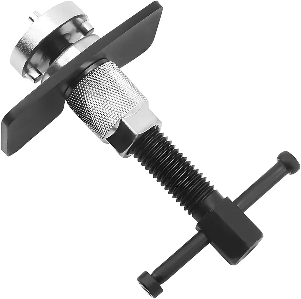 Brake Caliper Piston Rewind Tool, Car Rear Brake Pad Wind Back Tool for Disk Brake Pad, Brake Caliper Wind Back Tool for Replacement of Rear Brake Pad