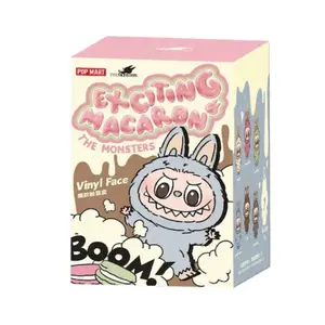Pop Mart Labubu The Monsters Exciting Macaron Vinyl Plush Pendant Single Blind Box