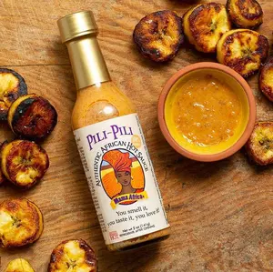 Mama Africa Pili Pili Authentic African Hot Sauce Flavor Dip hot sauce gourmet hot chili oil crushed scotch bonnet