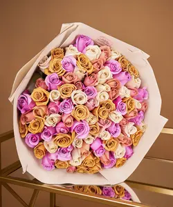 Terracotta Rose Bouquet