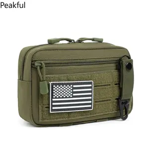 Outdoor Tactical EDC Pouch - First Aid Kit Waist Pack for Hunting & Hiking - Utility Tool Pouch for Emergency, Survival Gear & Adventure Travel