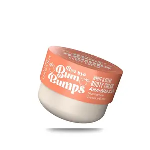 Luxe Organix Bye Bye Bum Bumps Booty Cream – White & Clear Moisturizing Cream 230g