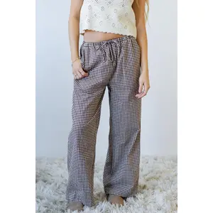 Gingham Pants