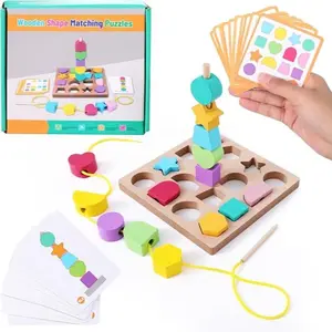 Wooden Shape Sorter Toy, Colorful Shape Matching Toy, Early Education Puzzle Toy, Montessori Toy, Preschool Educational Toy, Blocks