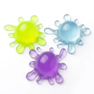 Jelly Octopus Squeeze Toy - Soft Stretchy Stress Relief Fidget for Kids & Adults - Cute Desktop Aesthetic Sensory Toy for Anxiety & Focus