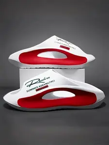 Men's Summer Eva Anti-Slip Slippers, Indoor Home Bathroom Shoes, All-Season Comfortable Household Slippers, Casual Style, Home Footwear, Eva Non Slip, Lightweight Slipper