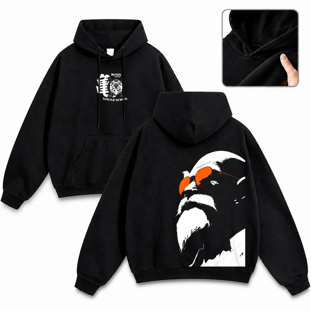 [Vtg90s] "GAZE" Series Anime Graphic Hoodie Unisex 90s Retro Pullover Funny Cartoon Streetwear Hoodies Cozy Fleece Gift For Him