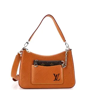 Pre-owned Louis Vuitton Leather Shoulder Bags Marelle Handbag Epi by Rebag