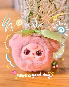 QIQI-MAKE UP Mirror V1 SERIES Mystery Boxes Bag Pendant Bunny Plush Dolls Soft Collectibles