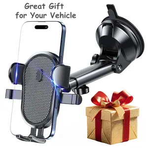 Miracase Car Phone Holder, Phone Mount For Your Car With Suction Cup Base, Universal Powerful Suction Cell Phone Car Mount For Dashboard, Automobile Phone Mount Car For All Phones.