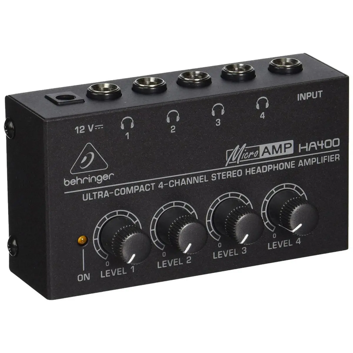 Behringer HA-400 4-Channel Ultra-Compact Stereo Headphone Amplifier