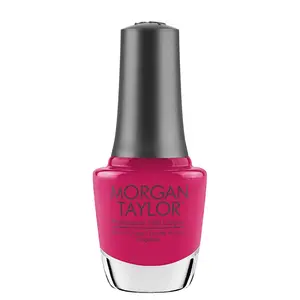 Morgan Taylor Tropical Punch - Pink Creme, Professional Lacquer, Vibrant, Chip-Resistant, Fast-Drying, Long-Lasting, High-Shine, Perfect for Manicures & Pedicure, 15mL.