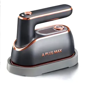 2-in-1 Steam Iron & Clothes Steamer - Handheld Portable Garment Wrinkle Remover, Fast Heat-Up, Large Soleplate, 150ml Water Tank - Lightweight for Home, Travel, Christmas gifts New Year's gift