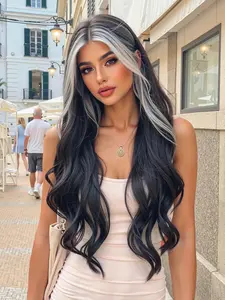 T-Shaped Lace Front Wig for Perfect Hairline, and, Glue-Free Handcrafted 13x4-1 Natural Look, Glueless Frontal Wig, Lace Frontal Wigs