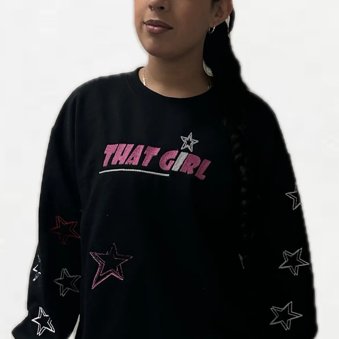 TG (be you) pink sweater