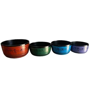 Ceramic  7 Chakra Himalayan Singing Bowls