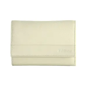 Baldinini White Calfskin Wallet