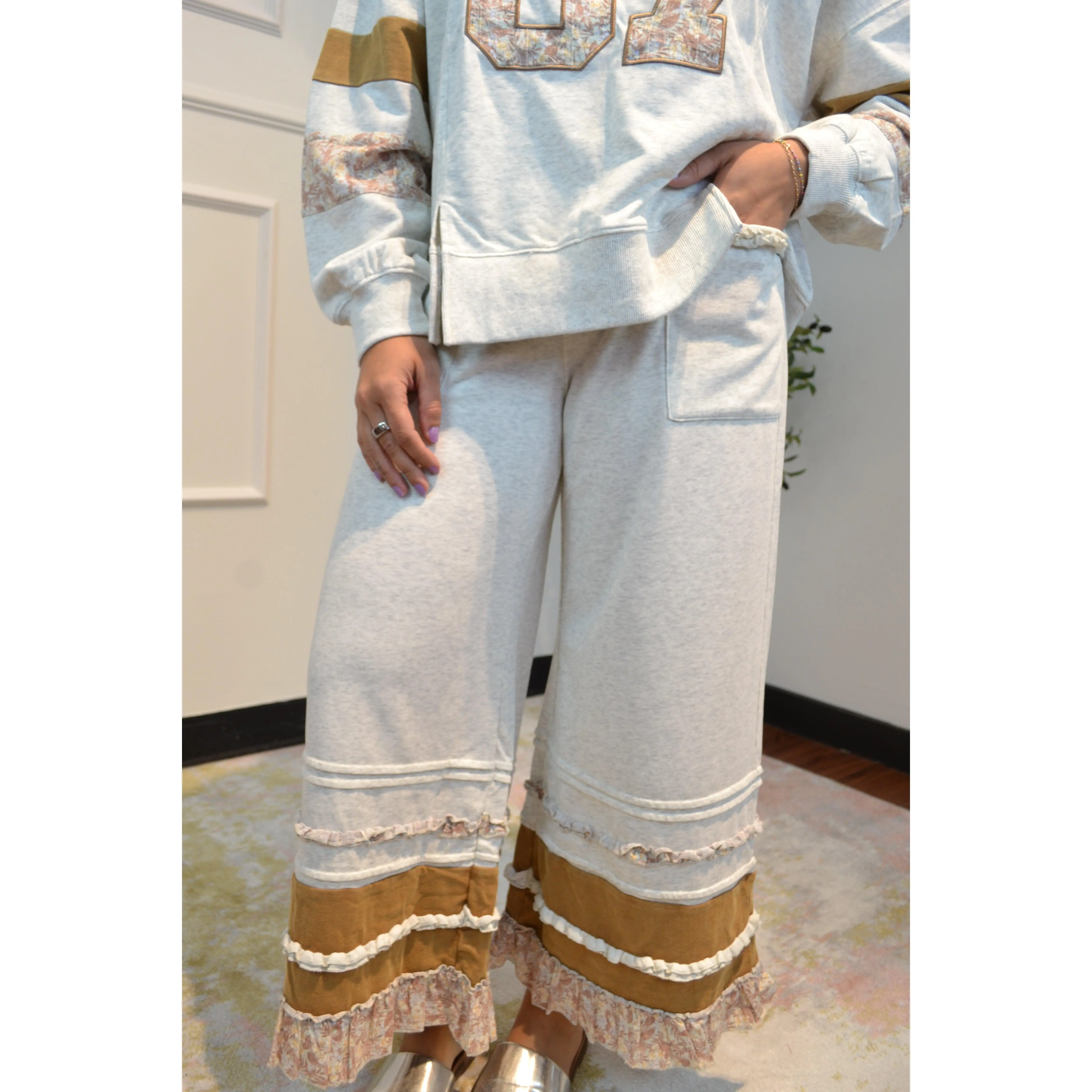 Vintage Blossom Pants By Easel