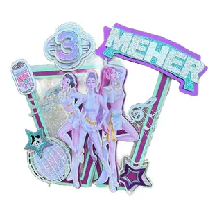 Kpop Cake Topper for Baking - Perfect for Bake Decorations and Party Themes