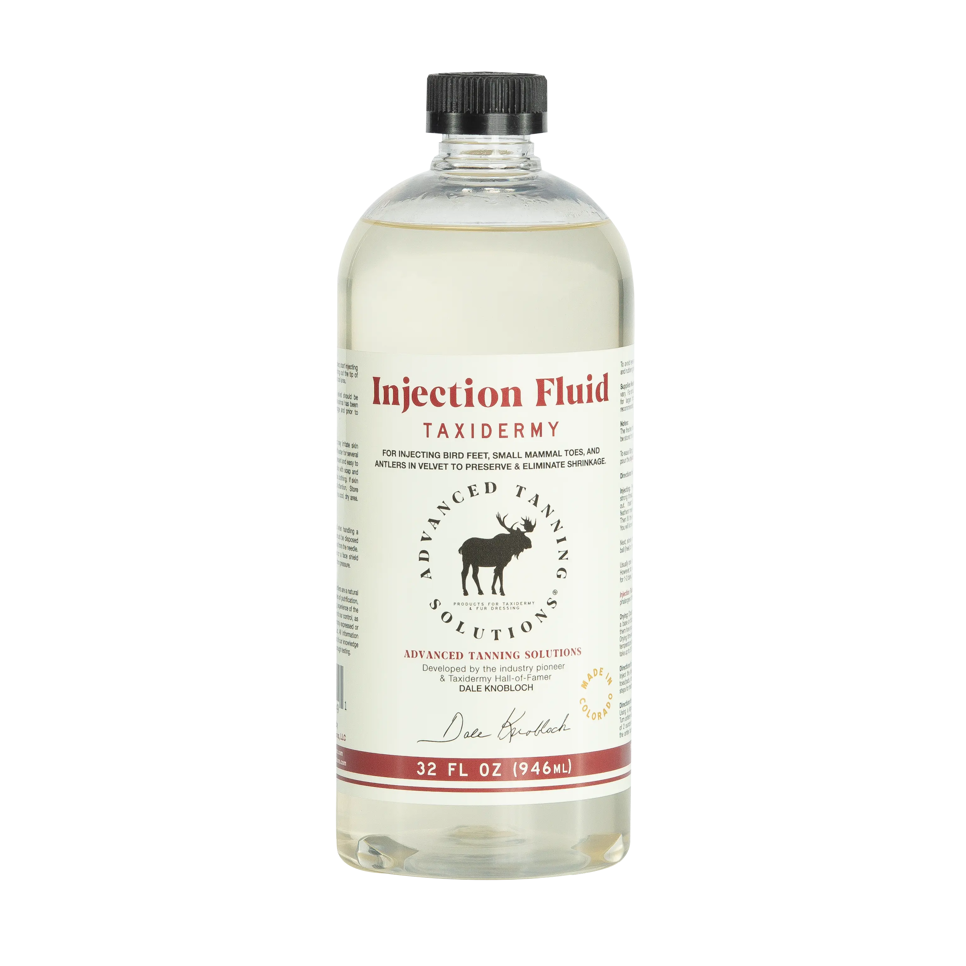 Advanced Tanning Solutions Injection Fluid for Taxidermy - 32 Oz
