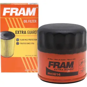 Extra Guard 10K Mile Change Automotive Replacement Interval Spin-On Engine Oil Filter For Select Vehicle Model Years, Vehicle Engine Protection Oil Filter For Everyday Drivers