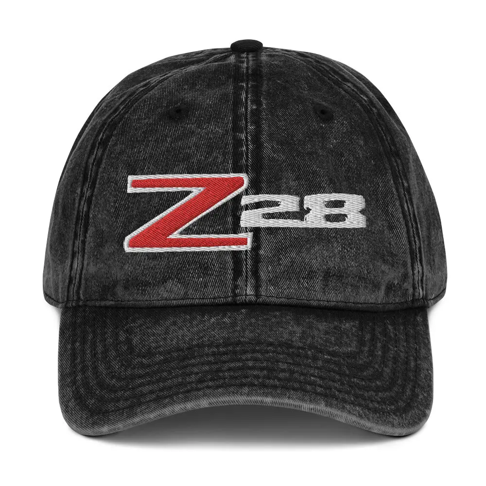 Camaro Z28 1970 - 1974 Emblem Badge Logo Muscle Car Collector Vintage Cotton Twill Cap Dad Hat