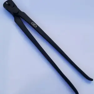 Heavy Duty Silver Horse Hoof Nail Puller for Farriers and Veterinarians Black