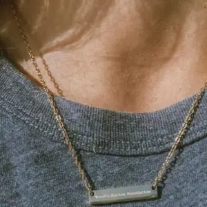 The Minimalist TMF Bar Necklace