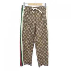 Pre-owned GUCCI Cotton Small Leather Goods Interlocking G Jogging Pants
