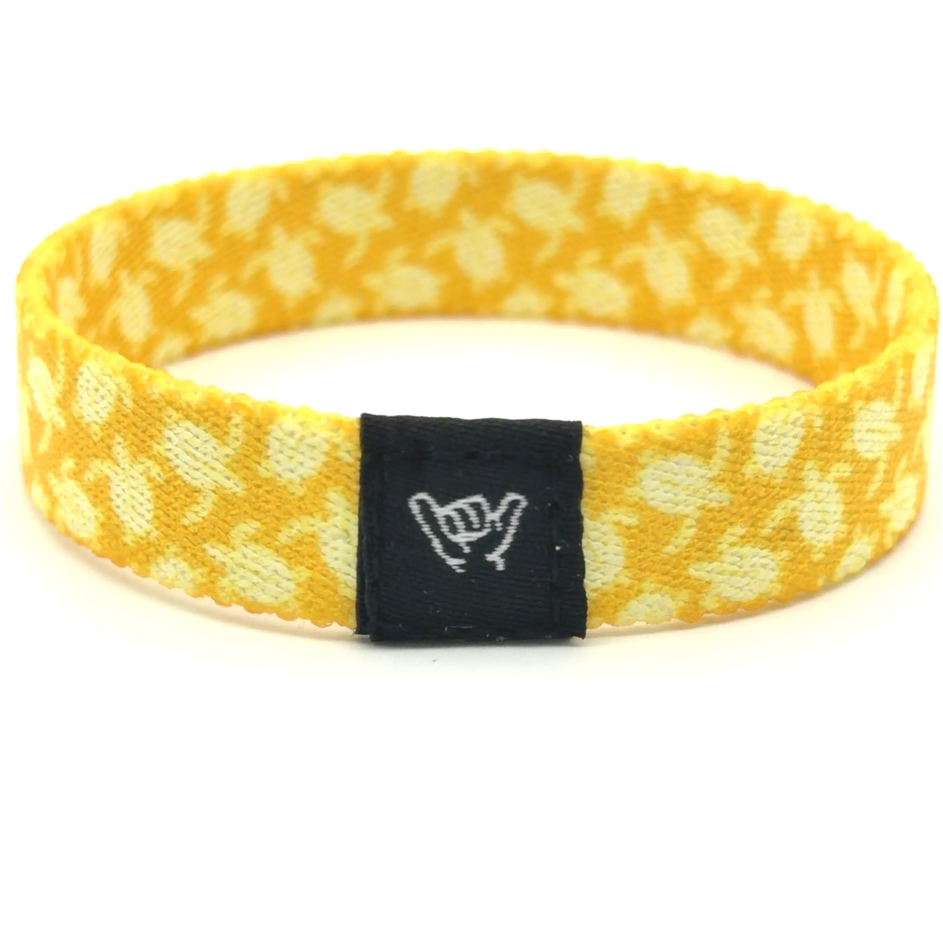 Yellow Sea Turtle Wristband Bracelet