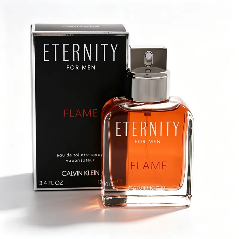 Calvin Klein Eternity Flame 3.4 oz MEN Eau De Toilette
